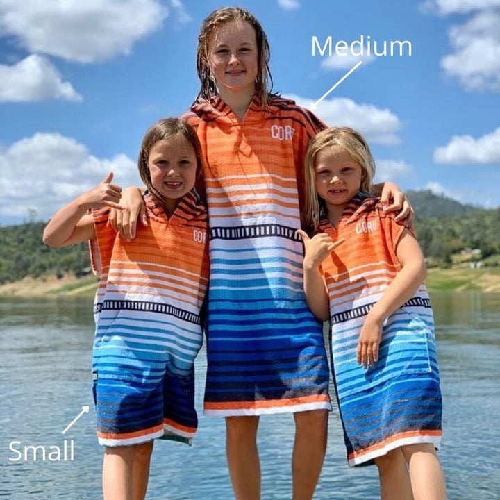 COR Surf Kids Changing Towel Poncho - Sarape