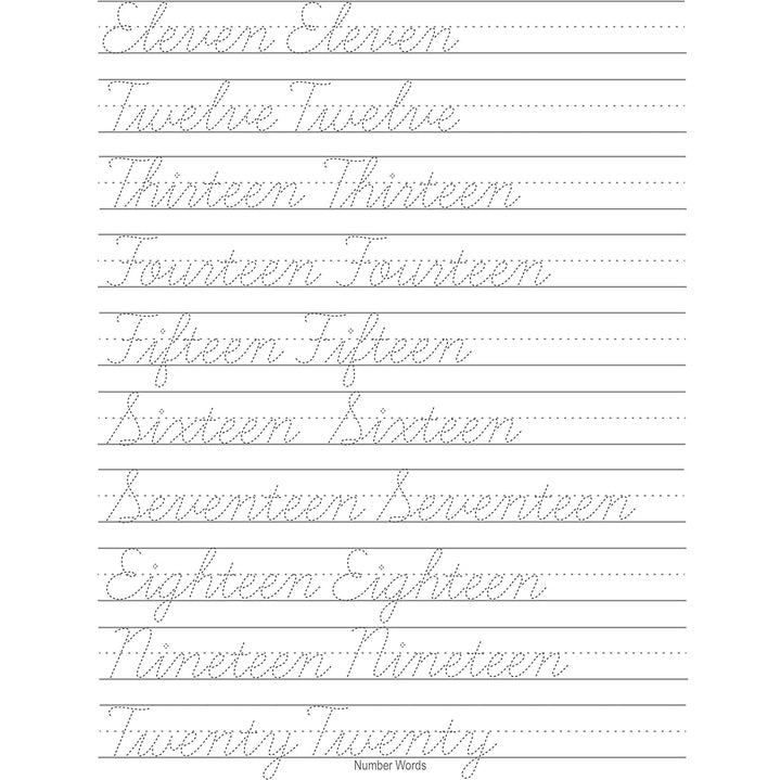 Cursive Handwriting Workbook for Teens Spiral Bound