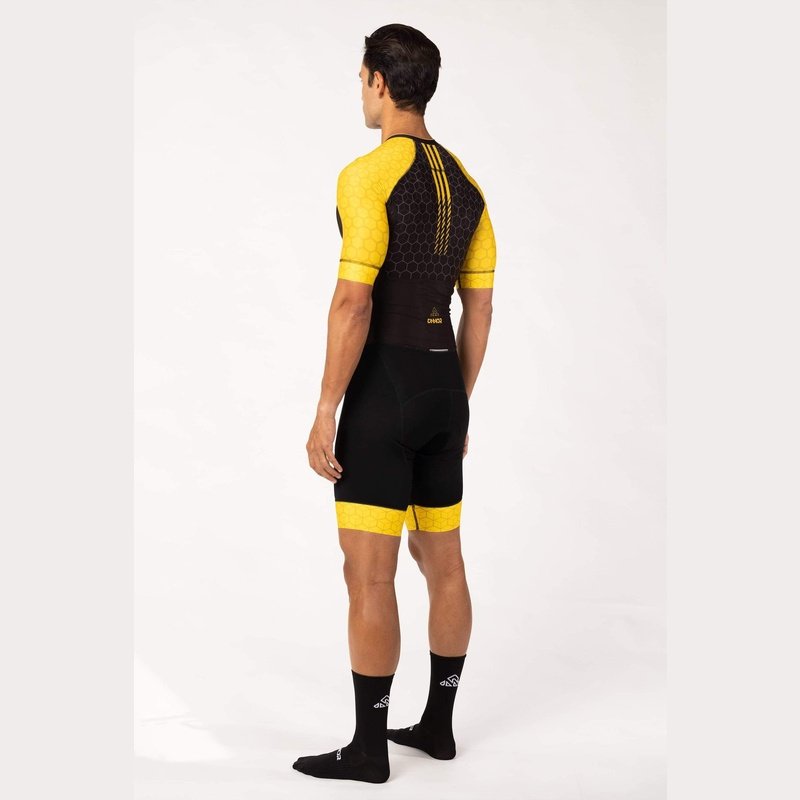 Onnor Sport Men's Bumblebee Elite Cycling Skinsuit