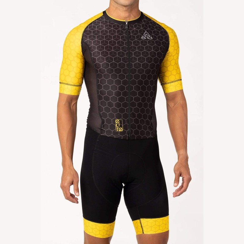 Onnor Sport Men's Bumblebee Elite Cycling Skinsuit