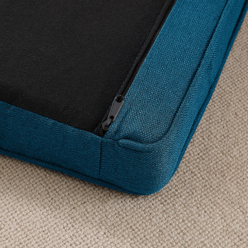 Big Dog Rectangular Pet Bed - Dark Blue