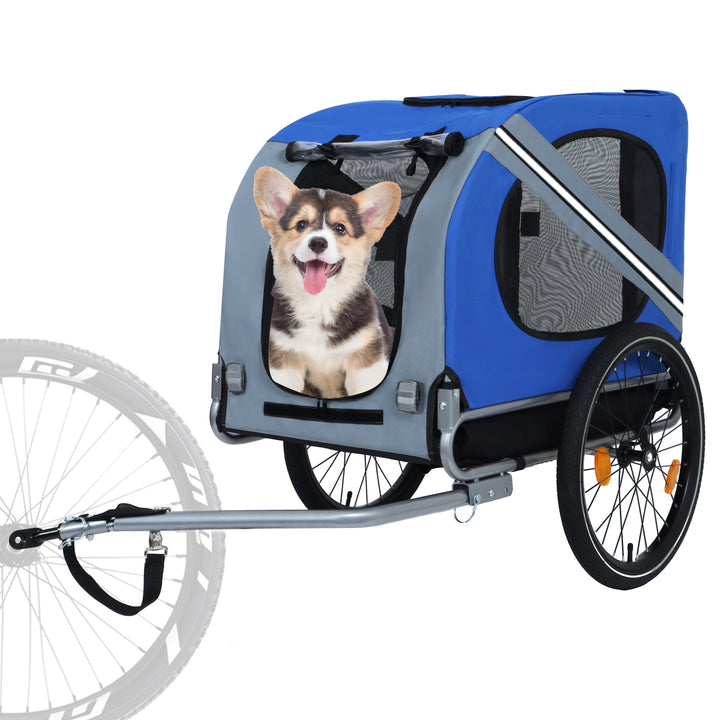 Dog Bike Trailer All-Terrain for Small to Medium Dogs
