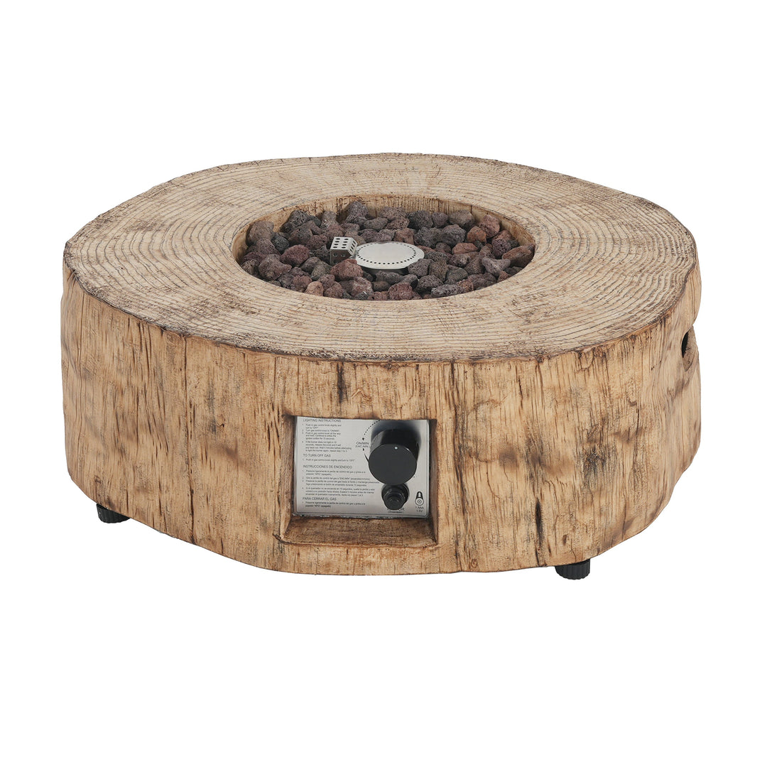 Patio MGO Propane Fire Pit for Outdoor Heating