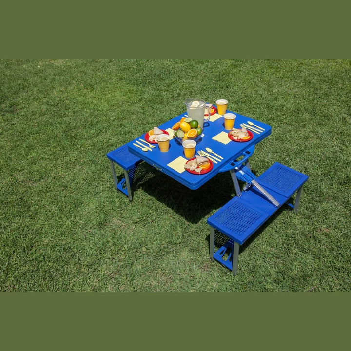 Picnic Table Portable Folding Table with Seats