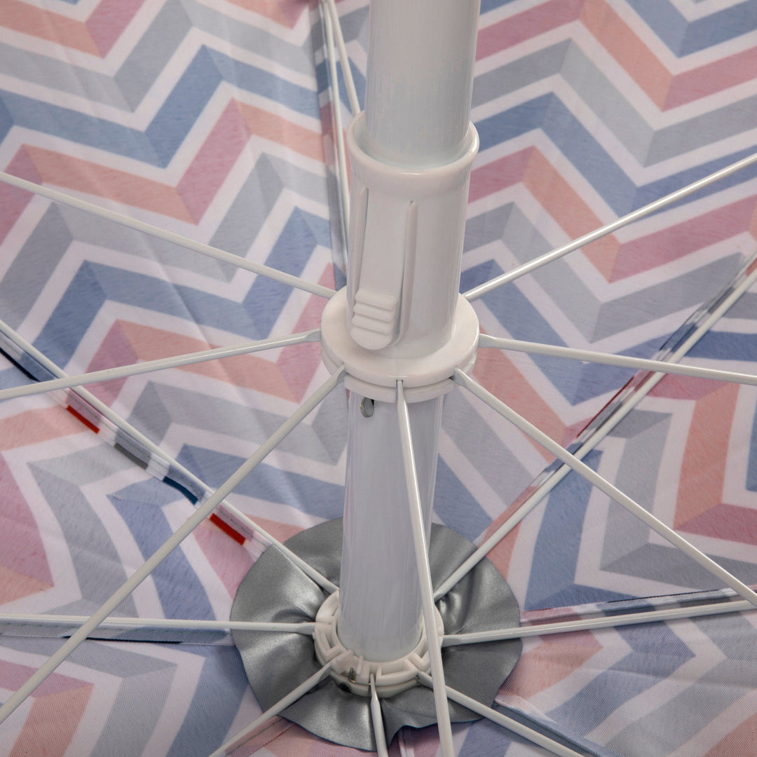 Picnic Time 5.5 Ft. Portable Beach Umbrella