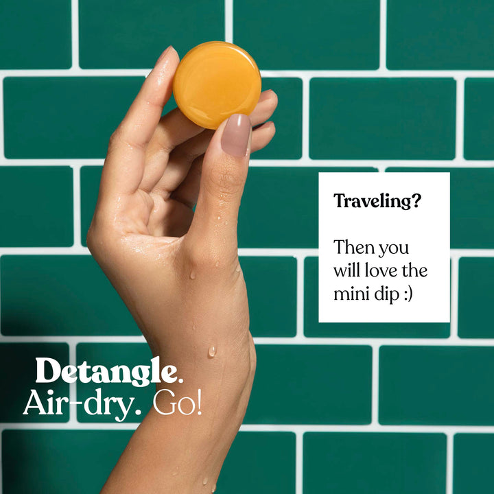 Mini Dip Sun Shield: Conditioner Bar & After Swim Detangler Fragrance Free