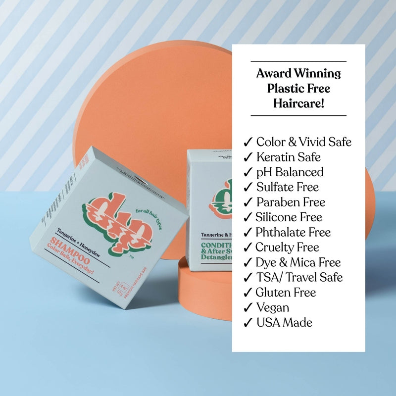 Color Safe Shampoo Bar for Every Day - Tangerine & Honeydew