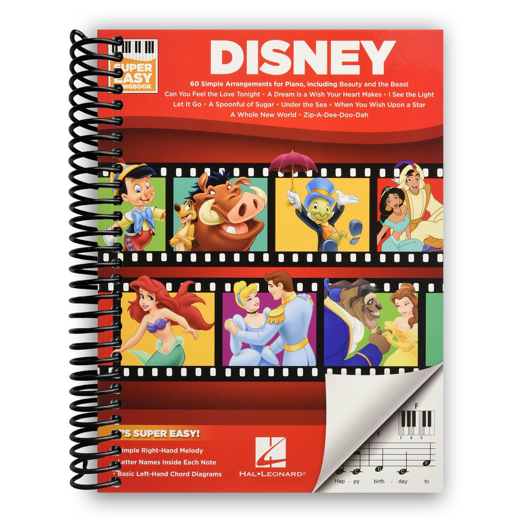 Disney - Super Easy Songbook Spiral Bound