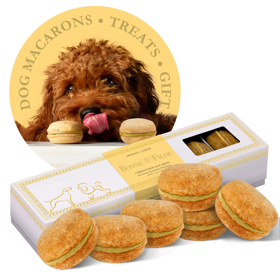 Bonne et Filou Dog Macarons Box of 6