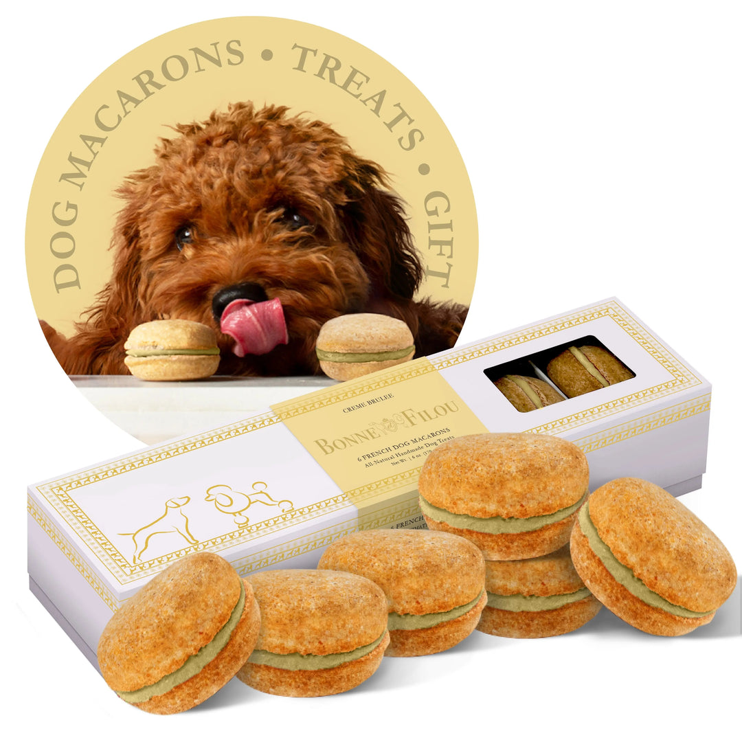 Bonne et Filou Dog Macarons Box of 6