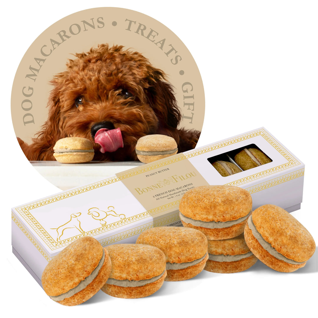 Bonne et Filou Dog Macarons Box of 6