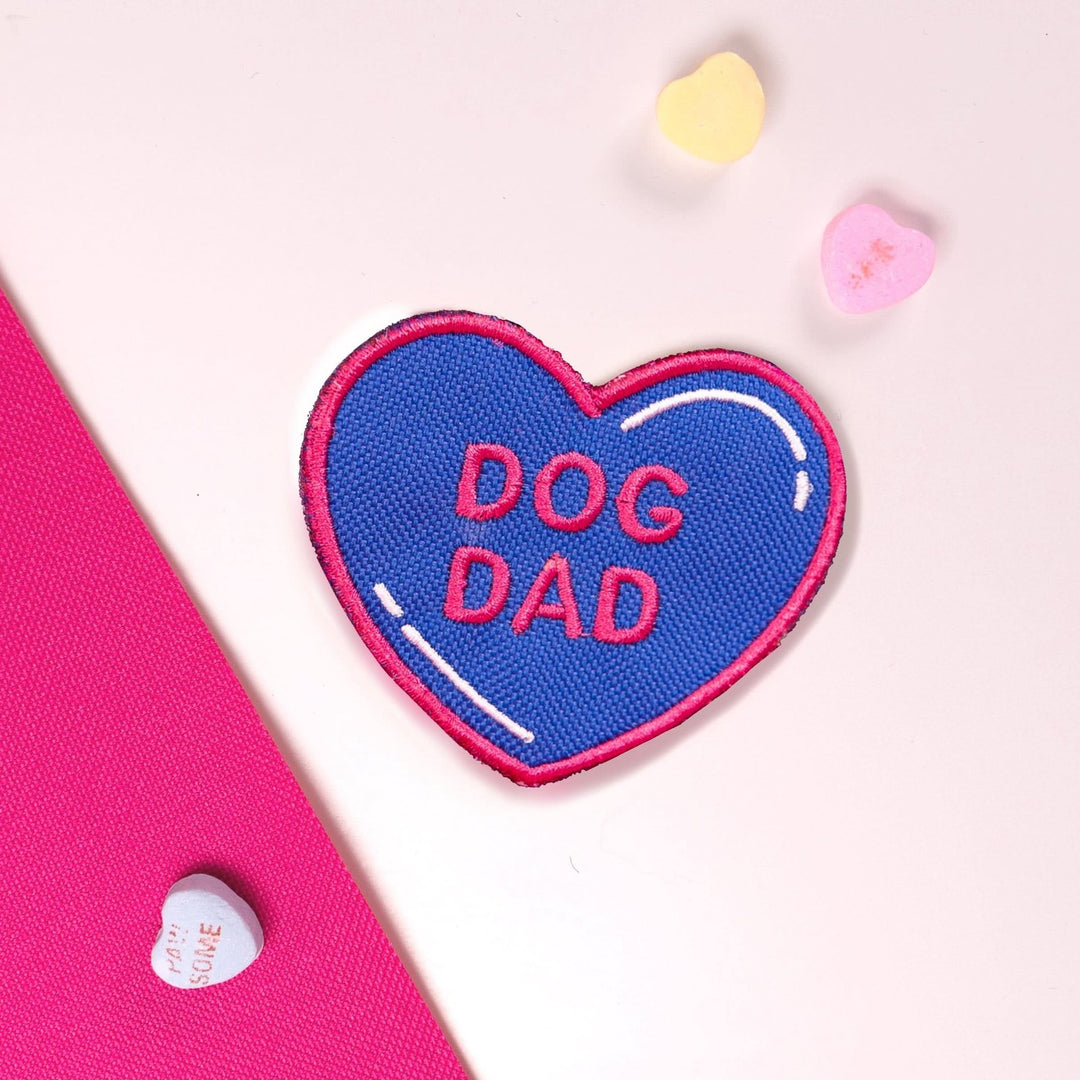 K9 Sport Sack Dog Dad Heart Patch