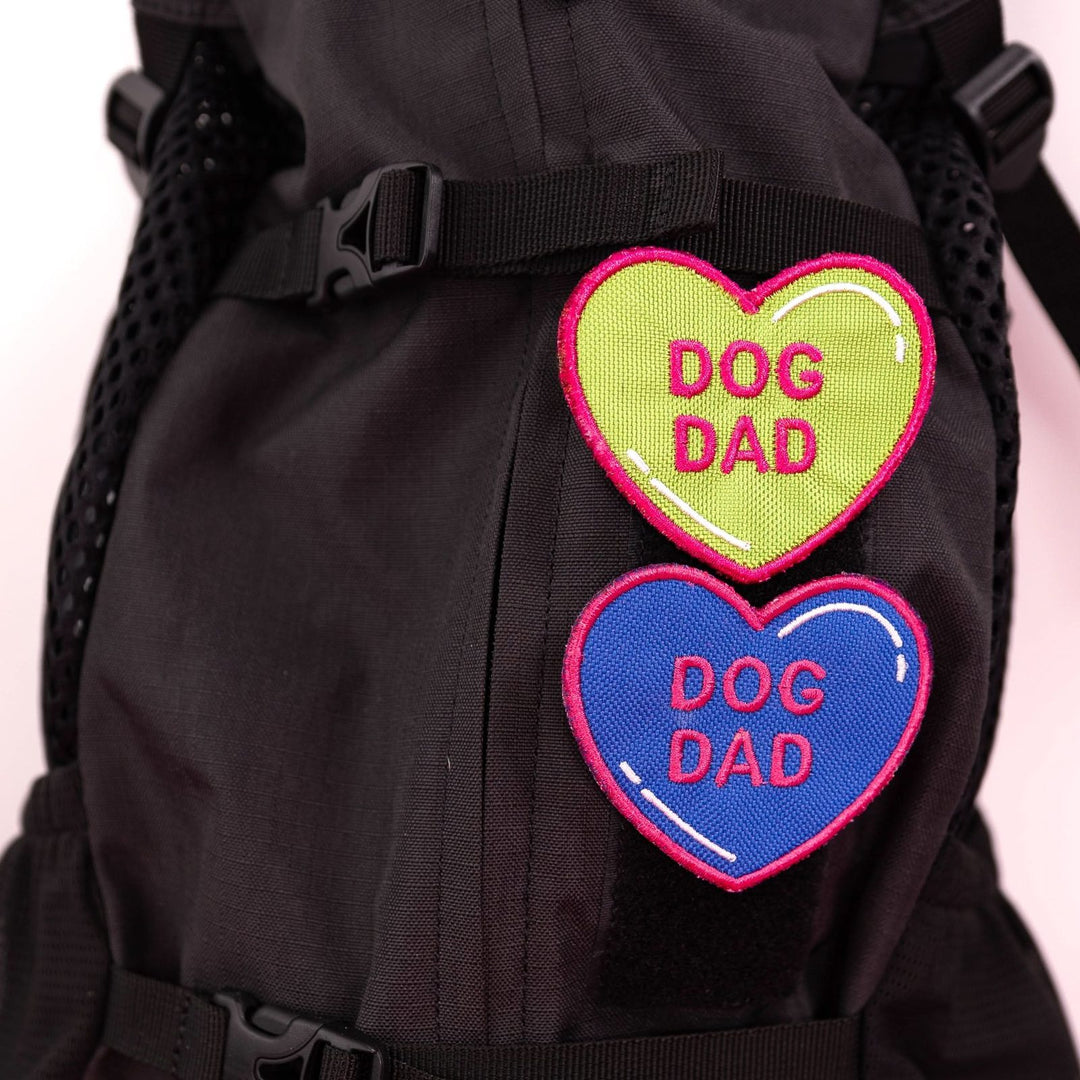 K9 Sport Sack Dog Dad Heart Patch