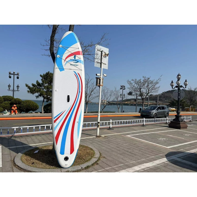 inflatable paddle board 11' Sup including sup paddle, paddleboard backpack, pump, leash