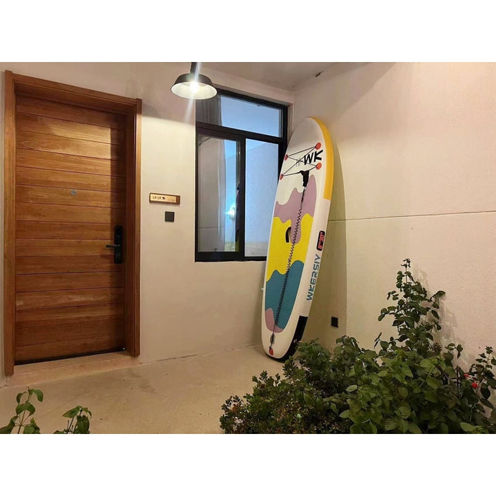 inflatable paddle board 8' Kids Sup including sup paddle, paddleboard backpack, pump, leash