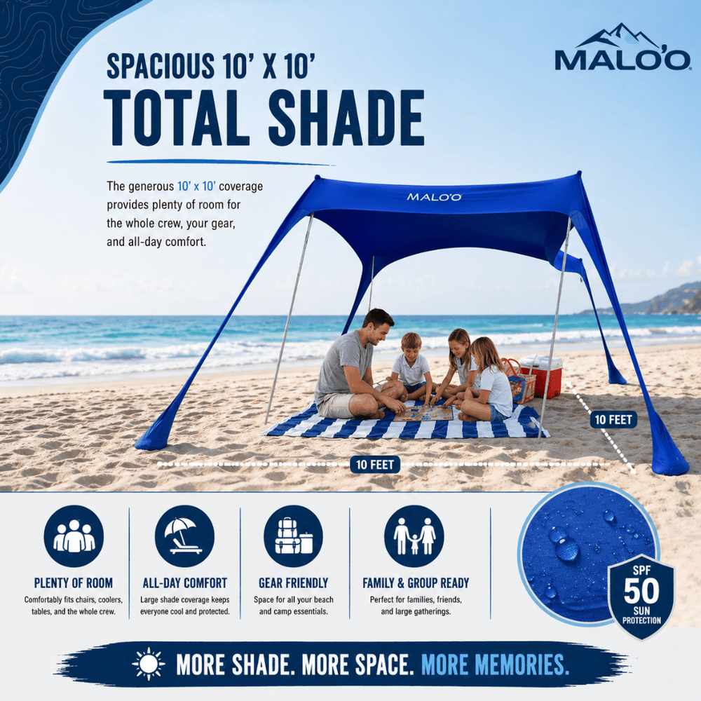 Malo'o Racks Canopy Tent & Vehicle Awning