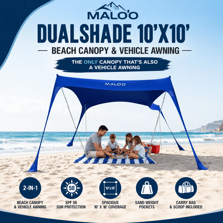 Malo'o Racks Canopy Tent & Vehicle Awning