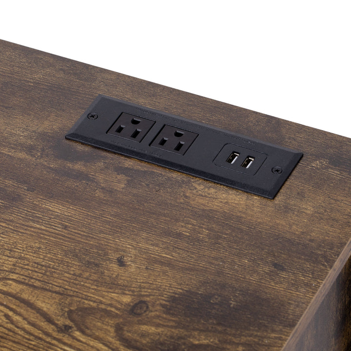 2 in 1 Pet Friendly Dog Crate Composite Desk Hutch