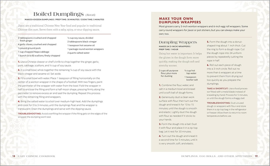 Easy Chinese Cookbook: Restaurant Favorites Made Simple Spiral Bound