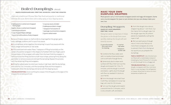 Easy Chinese Cookbook: Restaurant Favorites Made Simple Spiral Bound