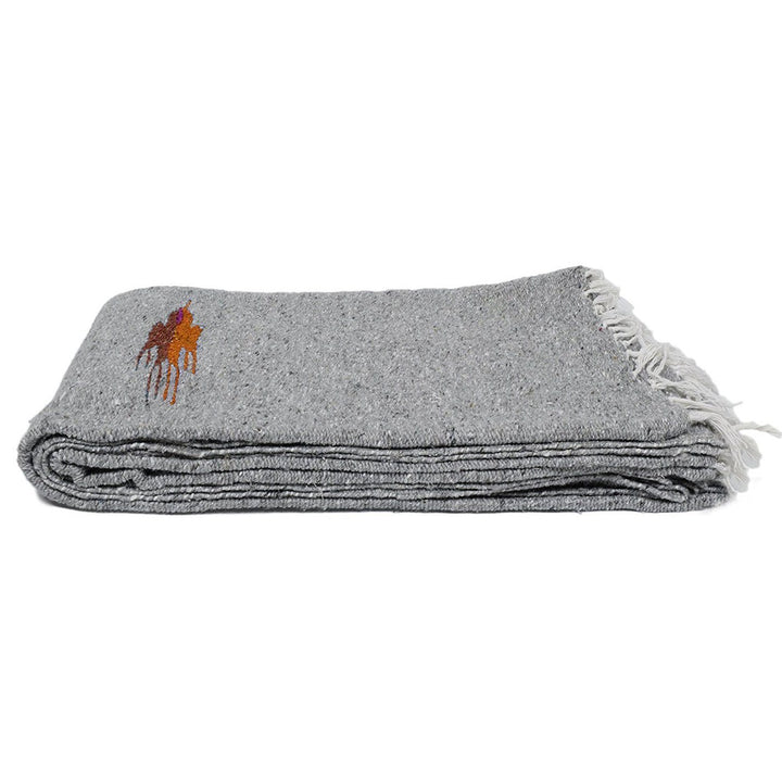 West Path Heather Grey Baja Thunderbird Blanket