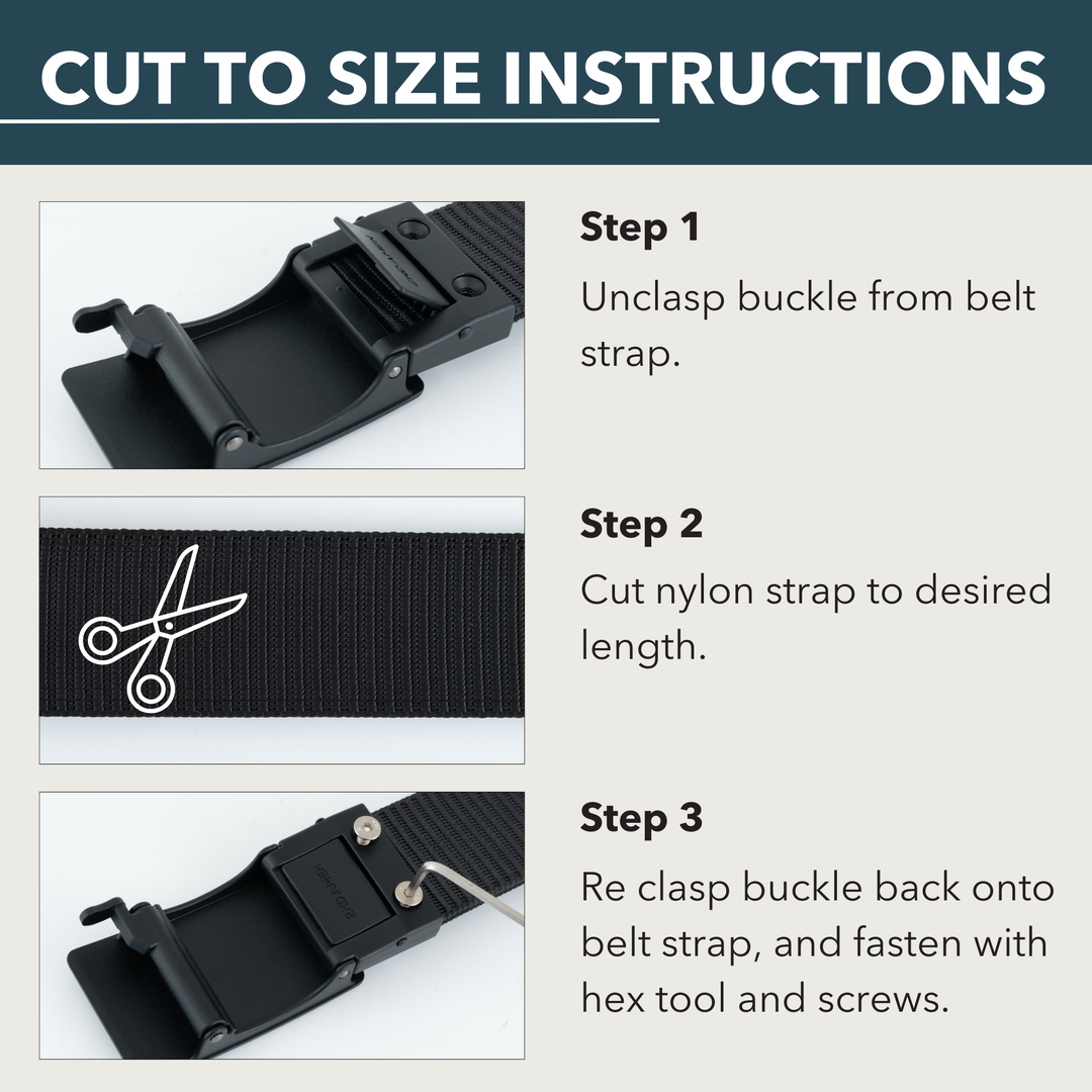 2ND AMEN Force 1.0 EDC Gun Belt 1.5"