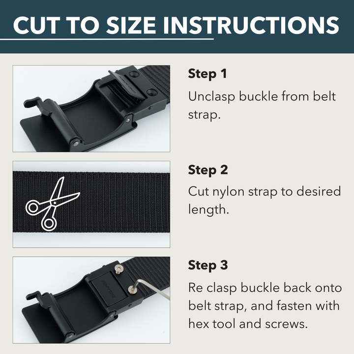 2ND AMEN Force 1.0 EDC Gun Belt 1.5"