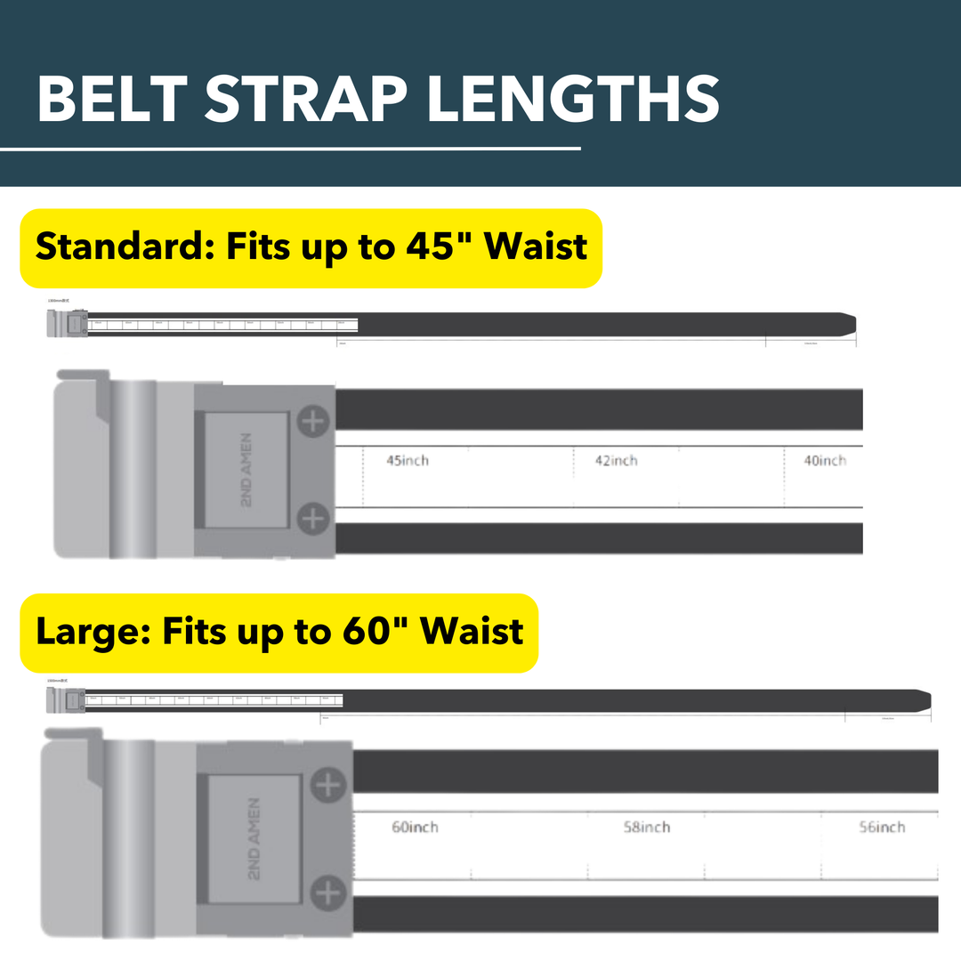 2ND AMEN Force 1.0 EDC Gun Belt 1.5"