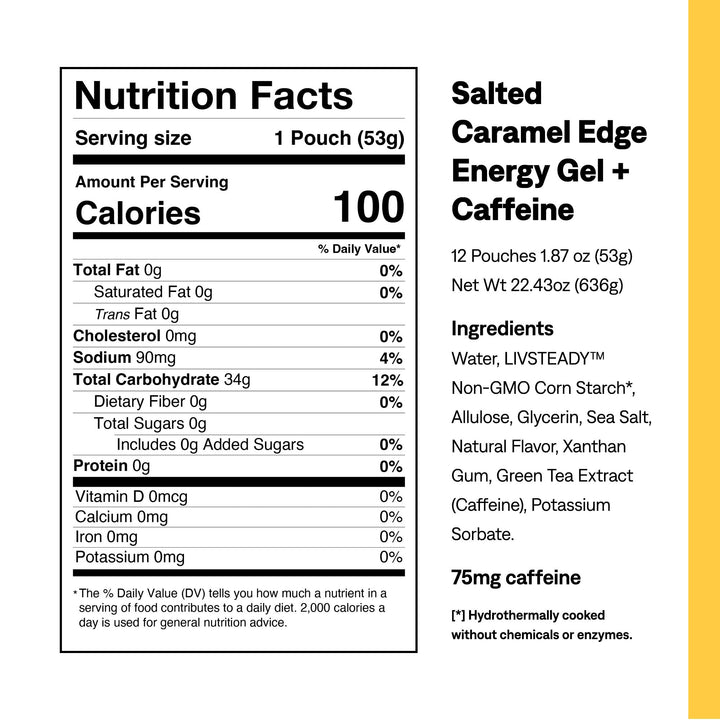 UCAN Salted Caramel Edge + Caffeine