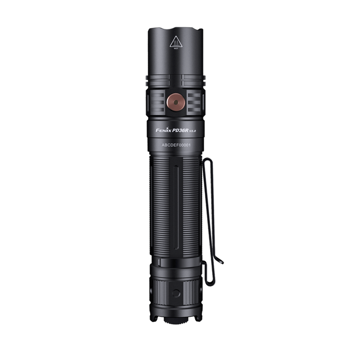 Fenix PD36R V2 Compact Rechargeable Tactical Flashlight - 1700 Lumens