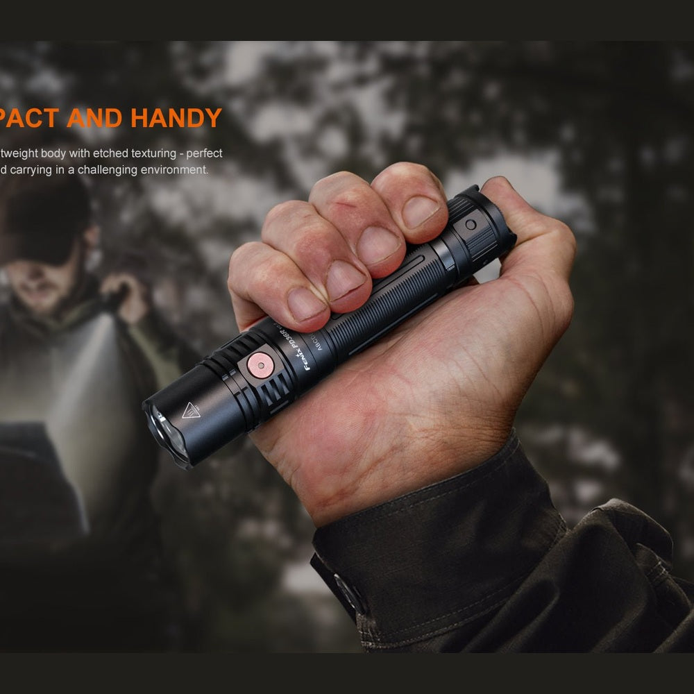 Fenix PD36R V2 Compact Rechargeable Tactical Flashlight - 1700 Lumens