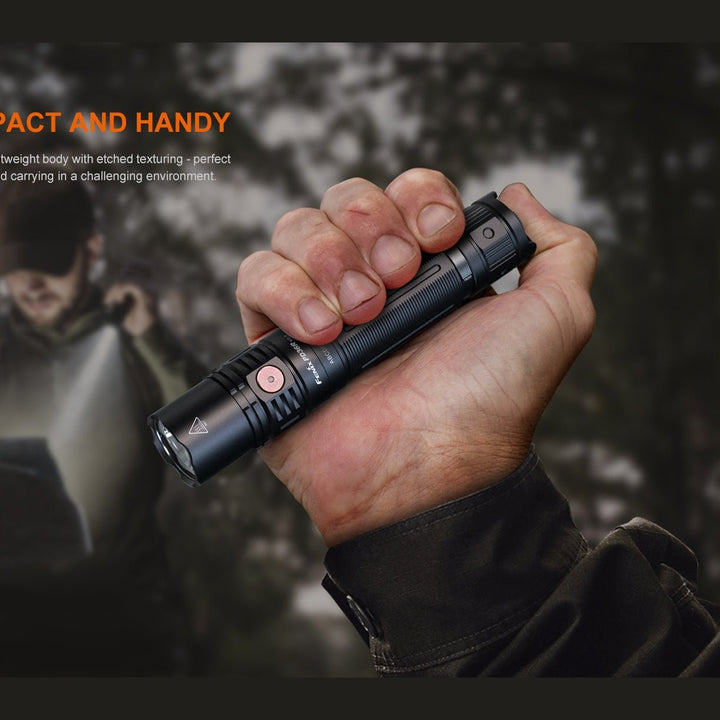 Fenix PD36R V2 Compact Rechargeable Tactical Flashlight - 1700 Lumens