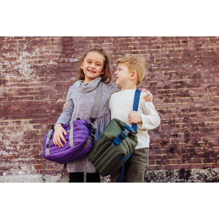 Picnic Time Midday Quilted Washable Insulated Lunch Bag