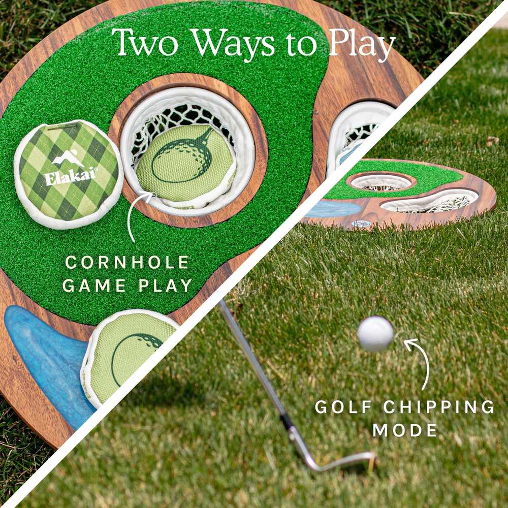 Island Hole | Cornhole Golf Chipping Game