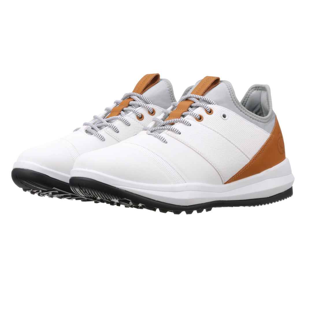 EnVe Golf Shoe White/Tan