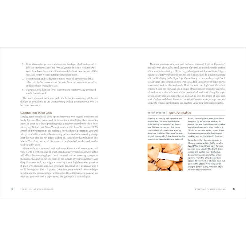 Essential Wok Cookbook: A Simple Chinese Cookbook for Stir-Fry, Dim Sum, and Other Restaurant Favorites Spiral Bound