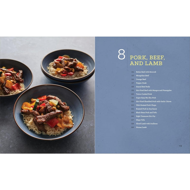 Essential Wok Cookbook: A Simple Chinese Cookbook for Stir-Fry, Dim Sum, and Other Restaurant Favorites Spiral Bound