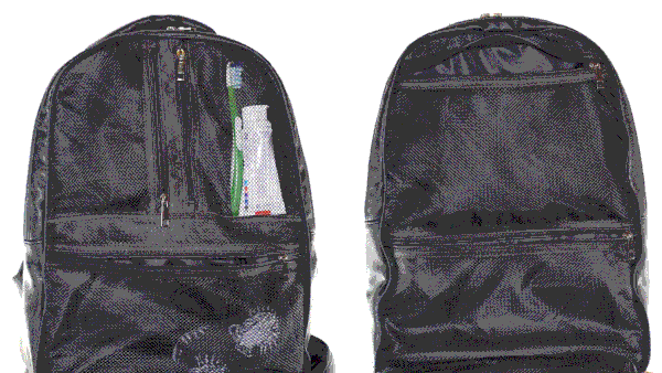 Sole Premise Red Leather Luxury Carry-On Backpack Patented Signature Design