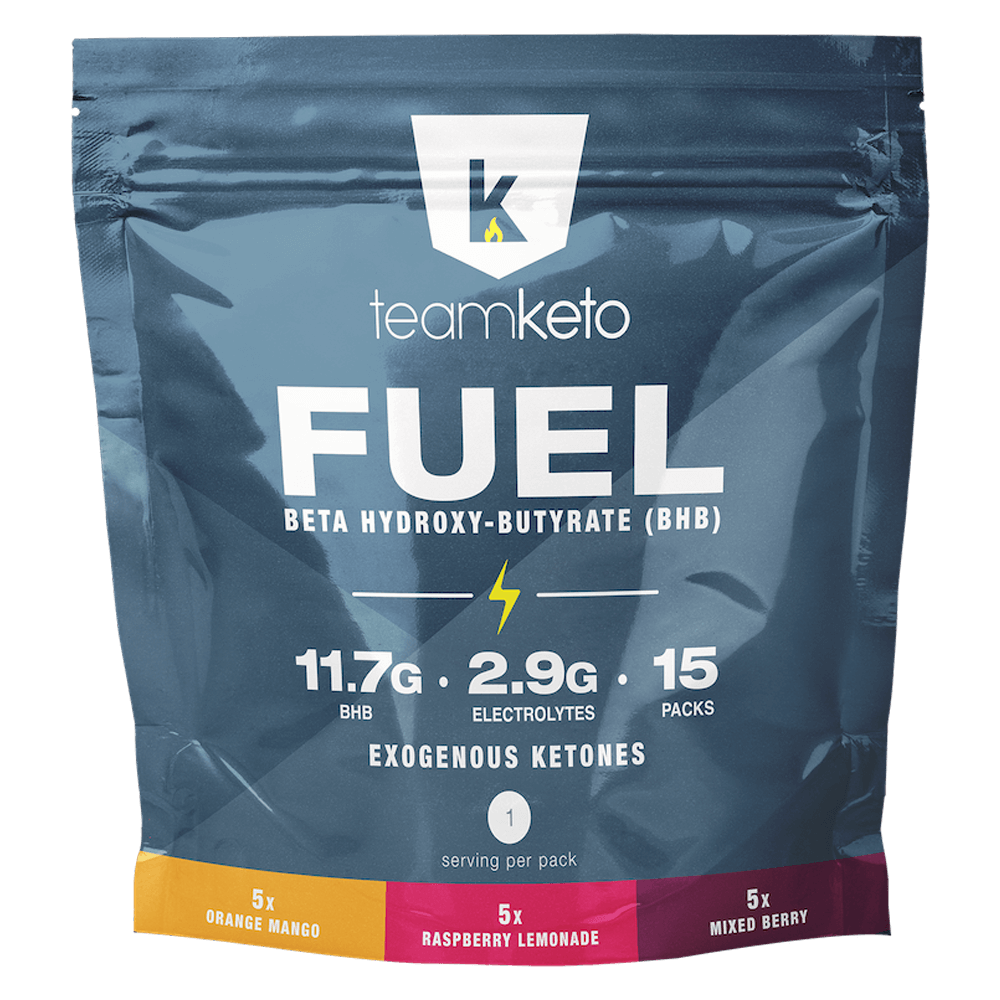 TeamKeto Fuel Exogenous Ketone Travel Packs