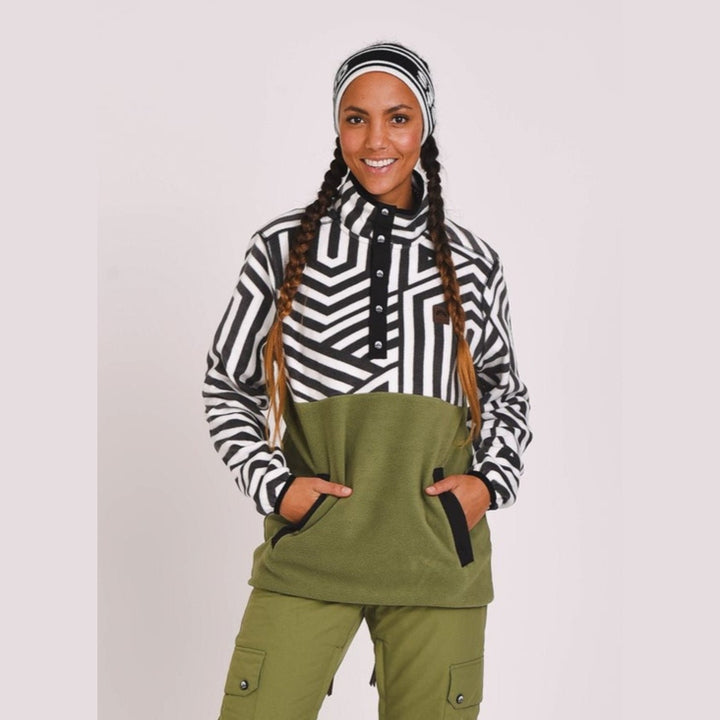 OOSC Clothing Fall Line Fleece Khaki - Women's