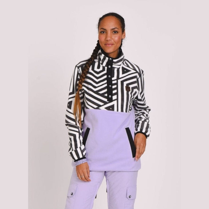 OOSC Clothing Fall Line Fleece Purple - Women's