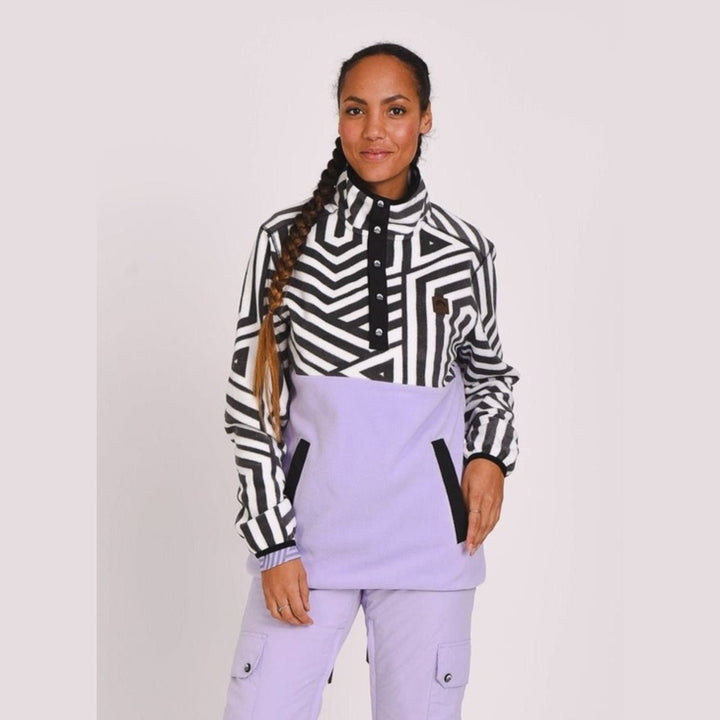 OOSC Clothing Fall Line Fleece Purple - Women's