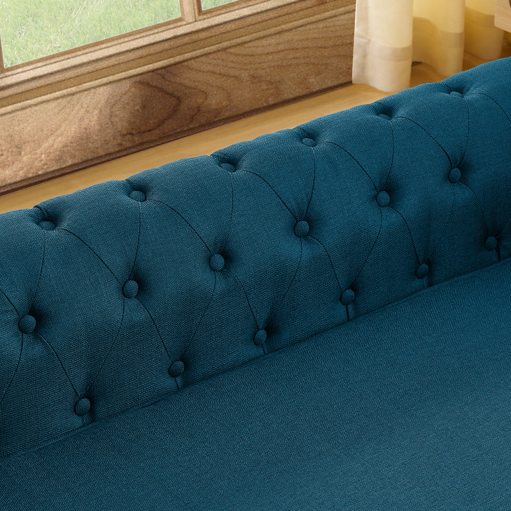 Big Dog Rectangular Pet Bed - Dark Blue