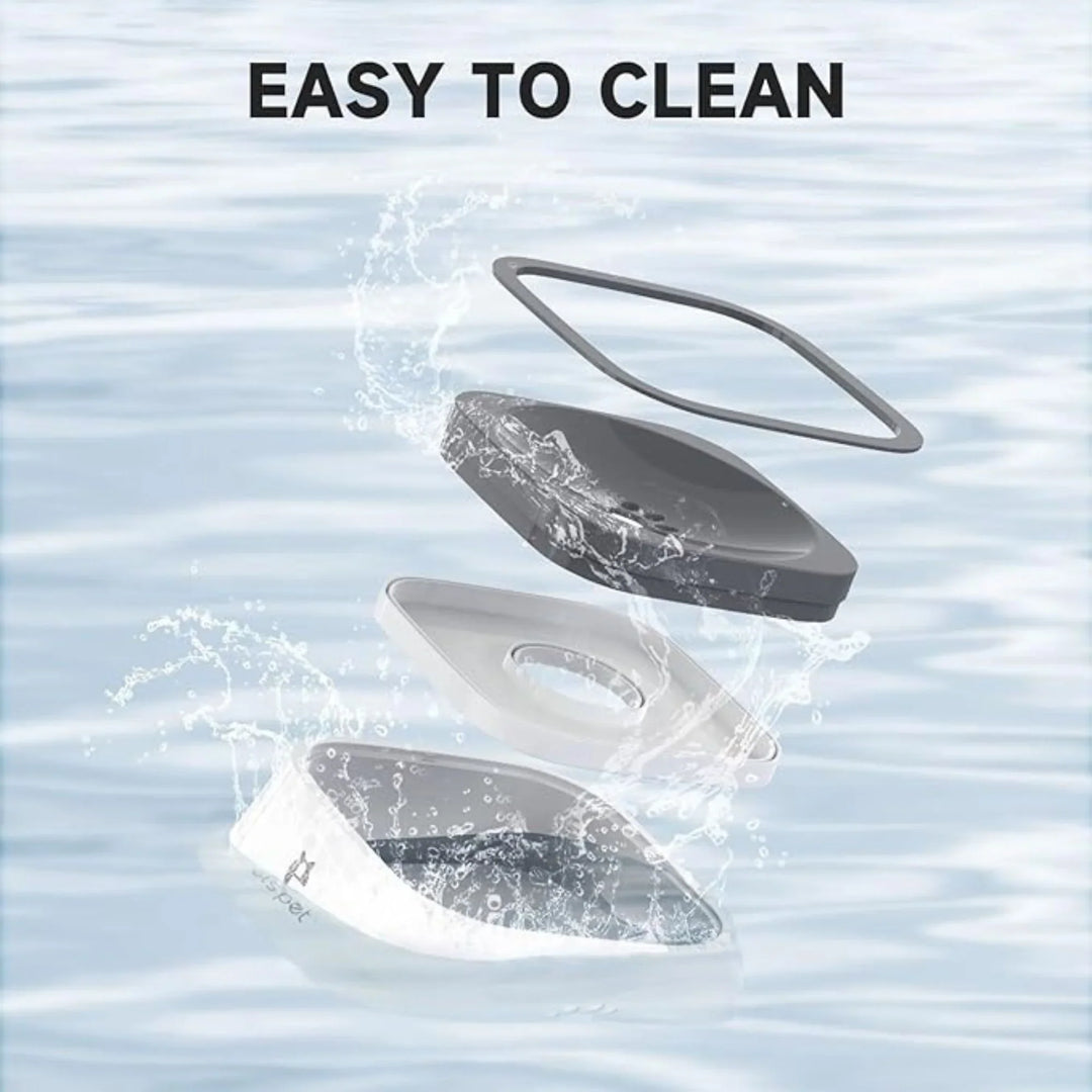 Dog Drinking Water Bowl with Floating Design - Non-Wetting, Non-Skid, Large Capacity