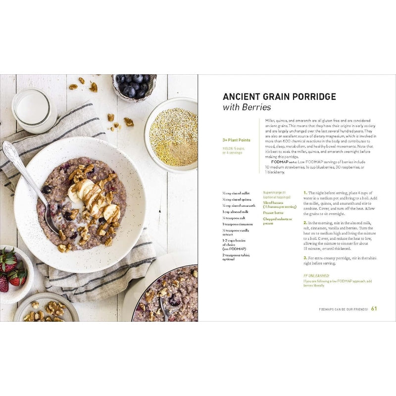 The Fiber Fueled Cookbook: Inspiring Plant-Based Recipes to Turbocharge Your Health Spiral Bound