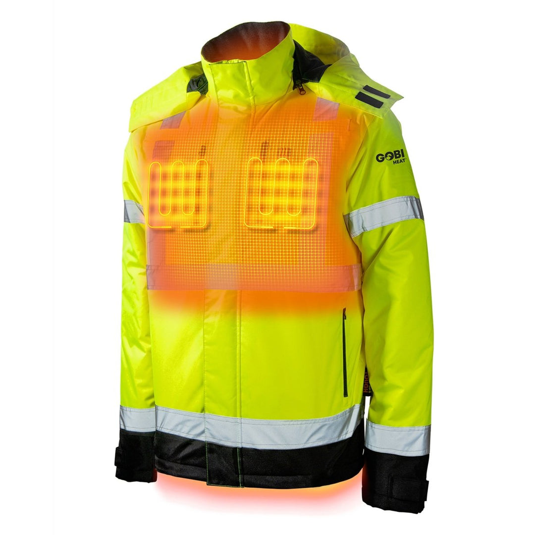 Gobi Heat Flash Heated Hi Vis Jacket