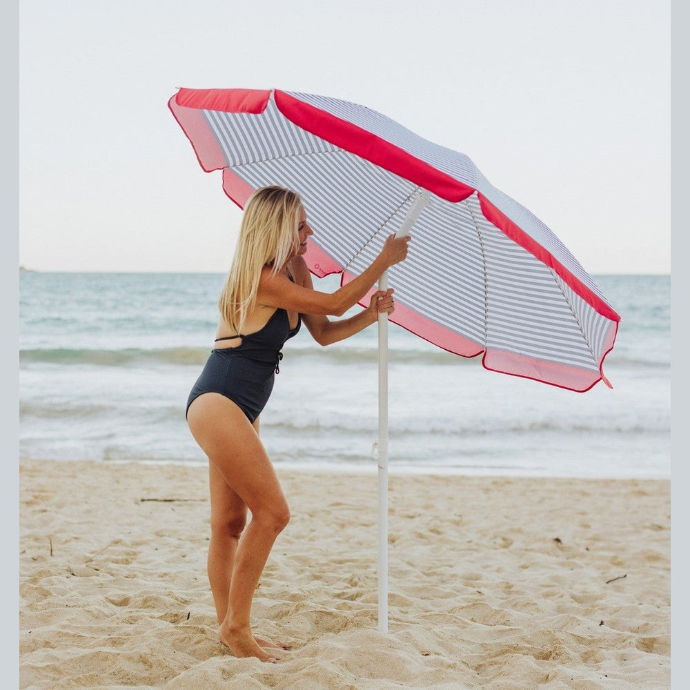 Picnic Time 5.5 Ft. Portable Beach Umbrella