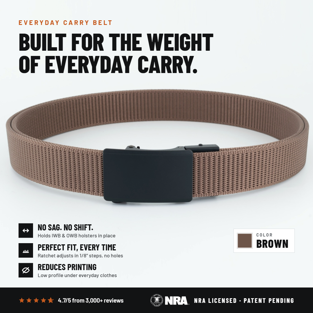 2ND AMEN Force 1.0 EDC Gun Belt 1.5"