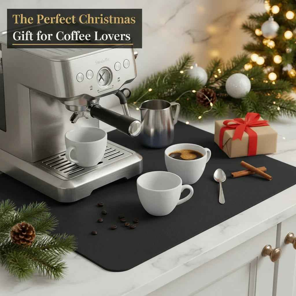 Absorbent Non-Slip Dish Drying Mat | Strabella Kitchen