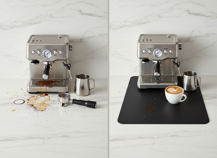 Absorbent Kitchen Dish Drying Mat by Strabella